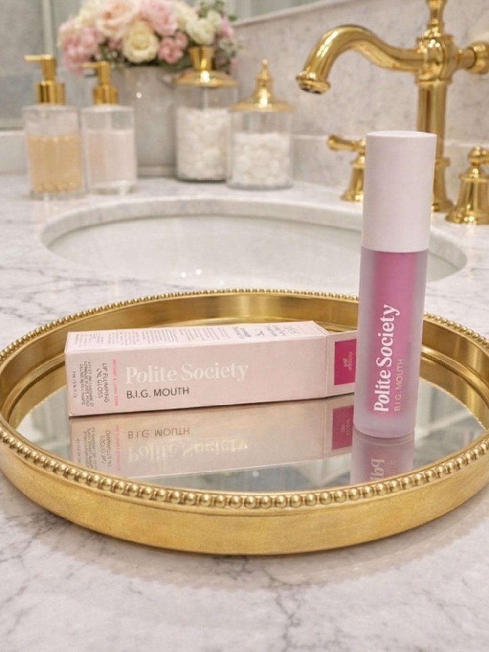 Polite Society B.I.G. Mouth Lip Plumping Gloss – “Gossip Girl” – Full Size 🎀BNIB